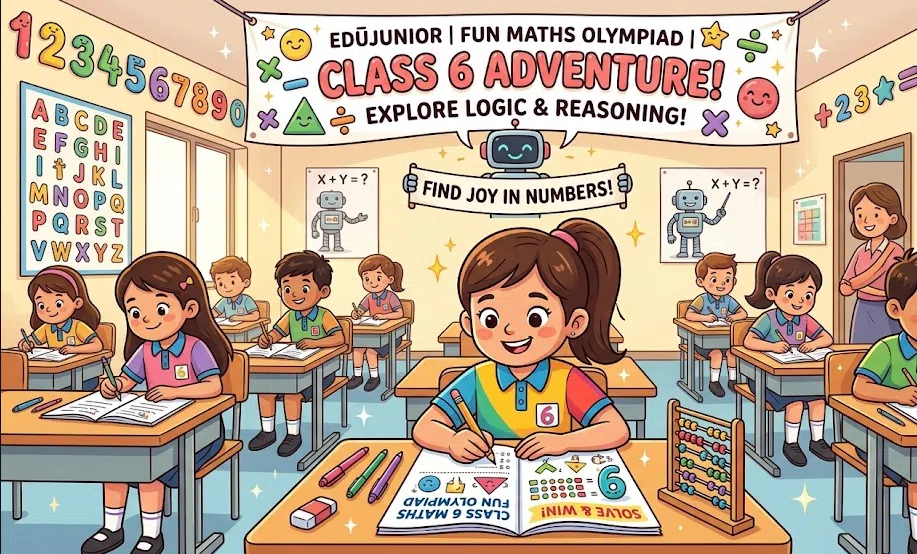 Maths Olympiad for Class 6: The Year Maths Gets Serious
